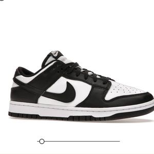 Nike Retro Dunk Lows Pandas sz 8
